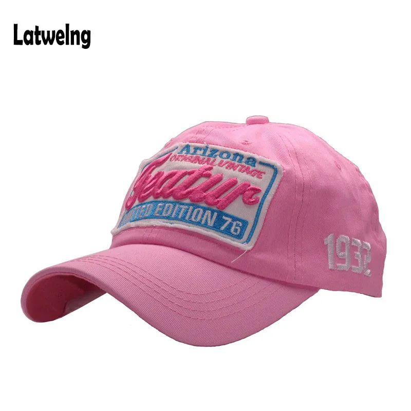 

Brand Handmade Eembroidery Pink Letter Dad Hat For Men Women Visor Baesball Caps Summer Snapback Casquette Trucker Hats