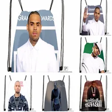 Пользовательские Chris коричневая походная сумка на шнурке милый рюкзак для детей(черная спинка) 31x40 см#180531-02-02