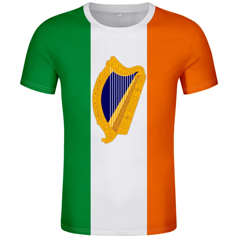 

IRELAND t shirt diy free custom made name number irl t-shirt nation flag ie irish country eire college print photo logo clothing