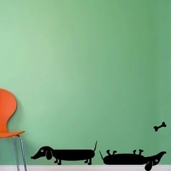 

2 pcs Dachshund sticker,free ship