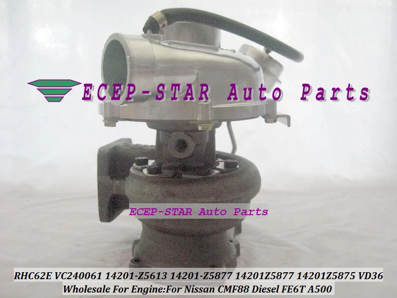 TURBO RHC62E VA240061 VB240061 VC240061 14201-Z5613 14201-Z5877 14201-Z5875 14201-Z5675 для Nissan CMF88 дизельный FE6T A500 двигателя