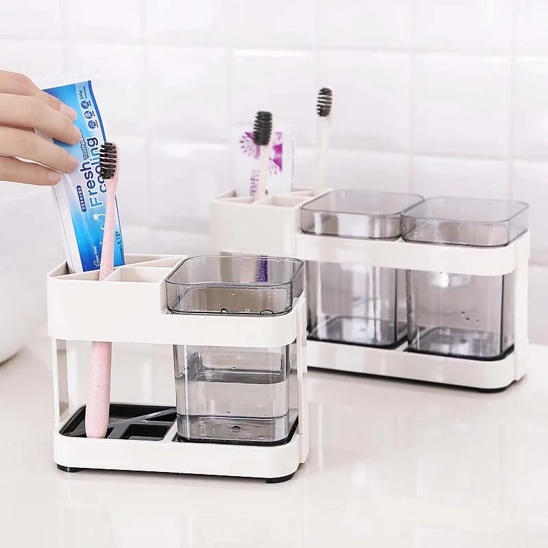 Creative And Simple Washing Cup Toothbrush Holder Bathroom Set