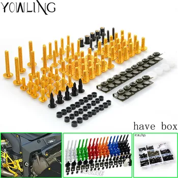 

Fairing bolts For HONDA VFR800 VFR 800 800F 1998 1999 2000 2001 98 99 00 2001 Body Fairing Bolt Screw Fastener Fixation Kit