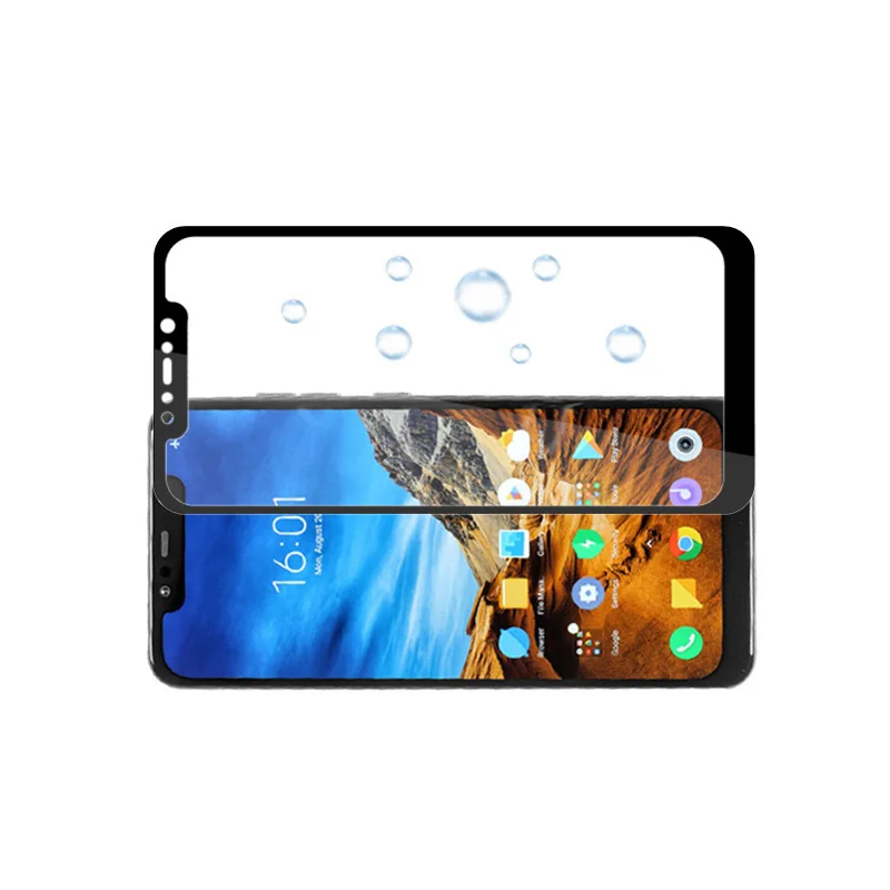 Закаленное стекло для Xiaomi Pocophone F1 чехол покемофон Защитное Xioami Xiomi Xaomi Redmi 4X Note 5 6 Pro