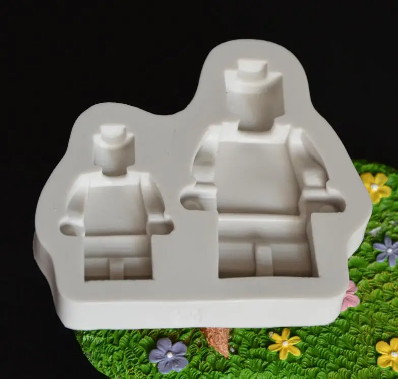 Lovely Ninja Shape Fondant Cake Decorating Silicone Mold DIY Baking Tools Chocolate Sugarcraft Mould | Дом и сад