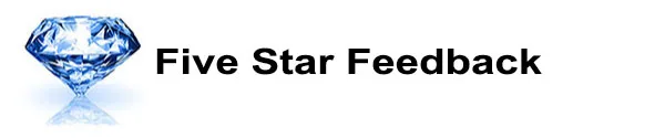Five star Feedback 