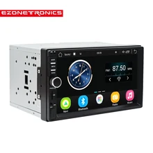 Support DAB+ 2 Din Car Radio Player 7” GPS Navigation Bluetooth Android 6.0 Car MP5 Player Steering-wheel Rear View Camera WiFi