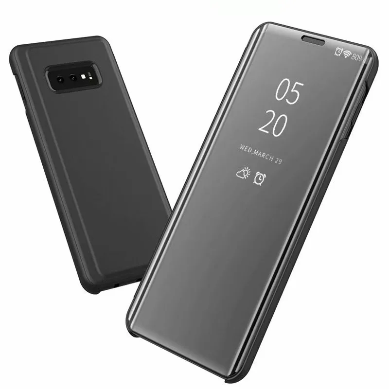 Чехол-книжка для sony Xperia 1, чехол 6,5 дюйма, зеркальный чехол, роскошный пластиковый чехол для телефона, чехол для sony Xperia 1