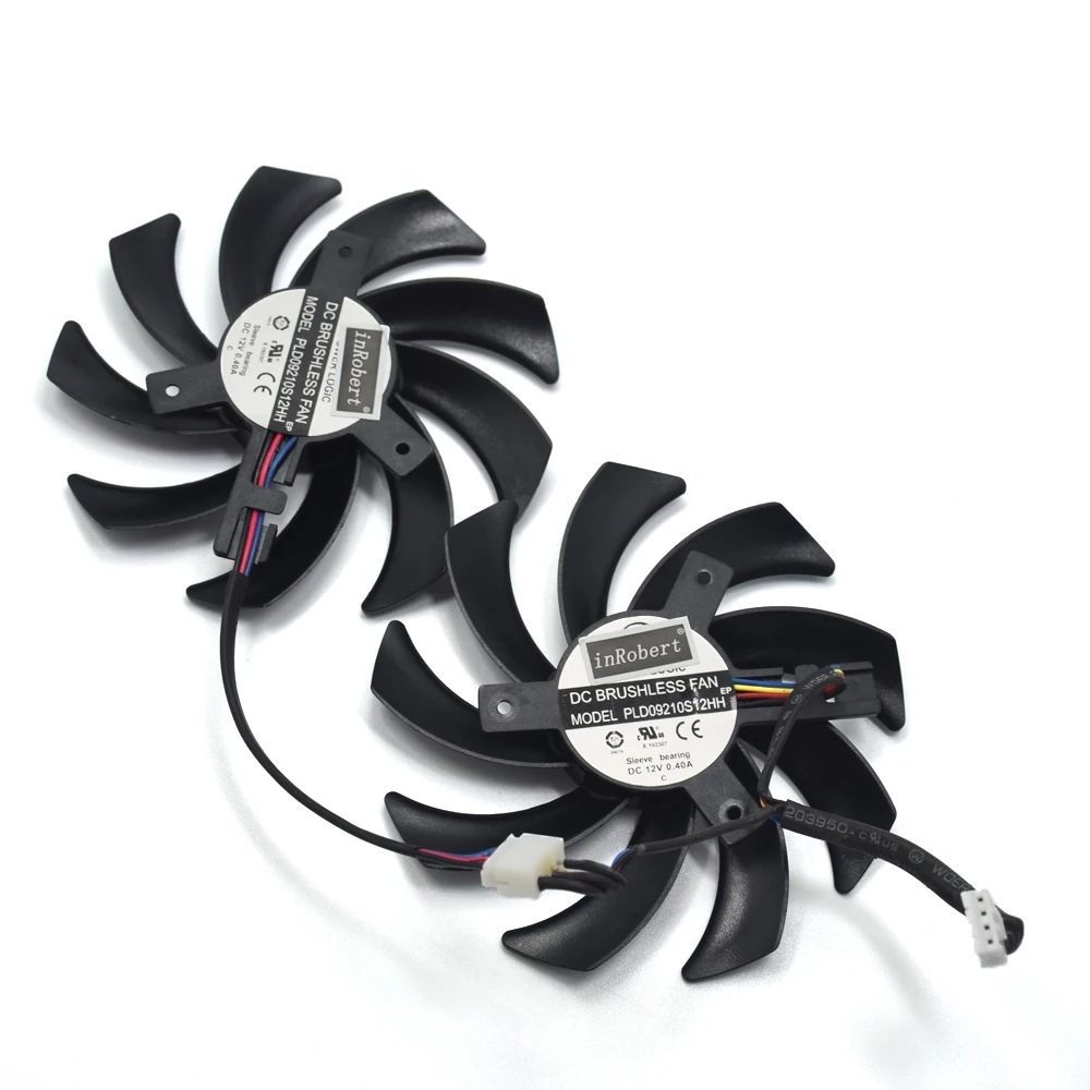 Вентилятор VGA для видеокарты XFX R9 280X 270X 290X 12 В 0 40 А 85 мм|vga fan|fan 4pingraphics card cooler fan |