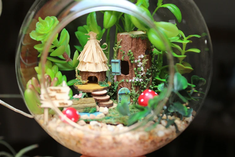 Casas de Boneca diy modelo de casa de Toy Tipo : Wooden Toys