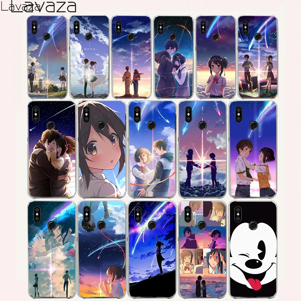 

Lavaza 20O Cute Japanese Anime Lovely Girl Anime Hard Case for Xiaomi Mi A1 A2 Lite 8 SE 6X 6 5S Plus 5X 5 F1 Cover
