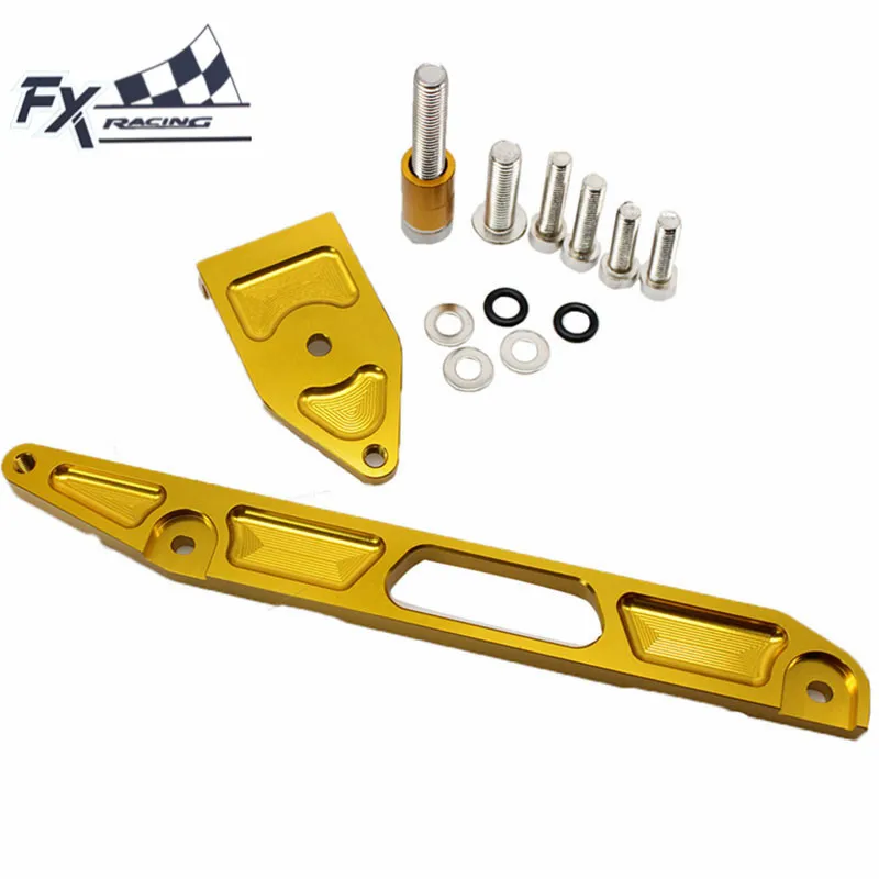 

CNC Aluminum Motorcycle Steering Stabilizer Damper Mounting Kit Bracket Support For Yamaha XJR1300 XJR 1300 2002 - 2015 2003