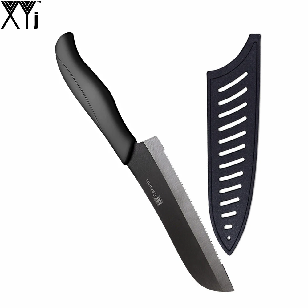 5 Inch Serrated Bread Ceramic Knife Best Kitchen Accessories Non Slip