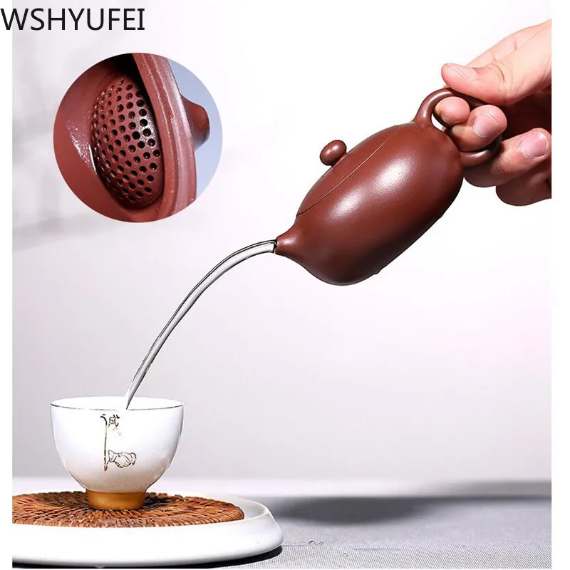 

190ml Handmade Heat-Resistant Borosilicate Glass Thick Tea Pot Filter Chinese KungFu Tea Teapot Scented Afternoon Tea Accessory
