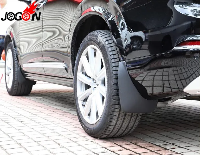 4pcs/set Black Front Rear Mud Flaps Splash Guard Mudflaps Mudguard Fender Trim For VOLVO XC90 2016 2017 2018 4pcs/set Black Front Rear Mud Flaps Splash Guard Mudflaps Mudguard Fender Trim For VOLVO XC90 2016 2017 2018
