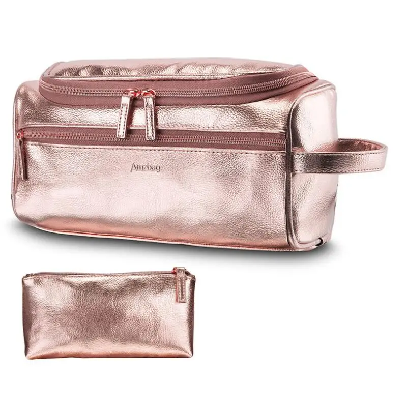 

New arrival 2019 2 Color Cosmetic Bag Fashion Holographic Pencil Case Cosmetic Makeup Pouch Zipper Purse Bag Toiletry Cases