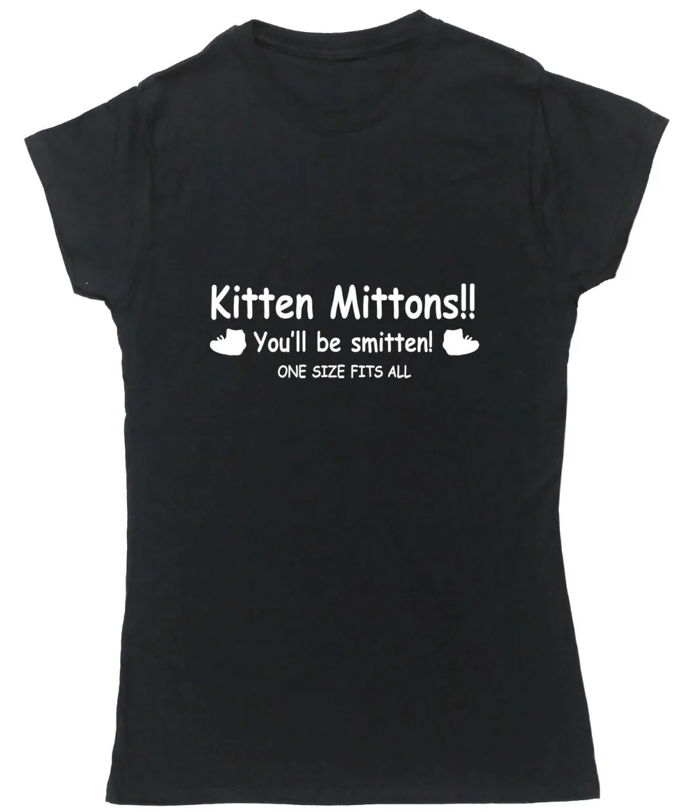 

Women Tops KITTEN MITTENS!! t-shirt womens t-shirt charlie philadelphia sunny