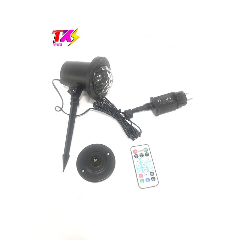 

RGB LED Spike Light With IR Remote Garden Lawn Lamp Light LED Landscape Lights