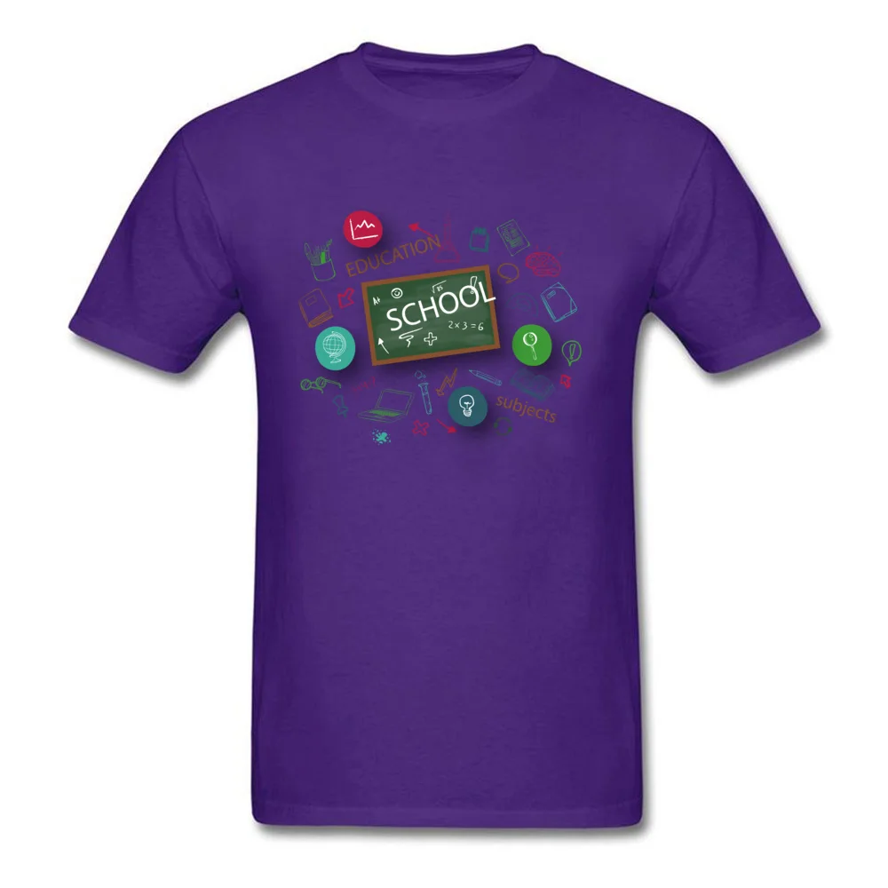 Прочный Шарм Мужская Спортивная футболка новинка дизайн мужской короткий рукав Футболка колледж группа одежда - Цвет: Purple