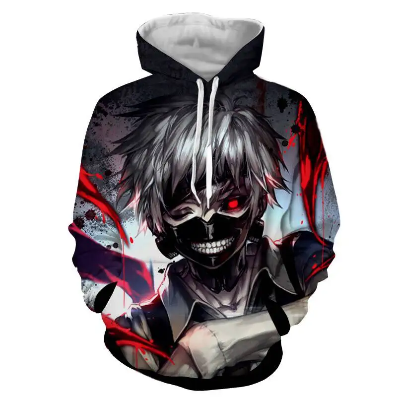 Qybian Moleton Dragon Ball Anime Hoodie Sweatshirt Mens Hoodies And Sweatshirts Goku 3D Digital printing Skateboard Sweatshirt