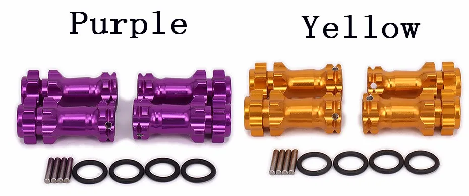 wheel hex hub 17mm 37mm extension Adapter 12mm anti-dust capx4 for 1.8 rc car (4)