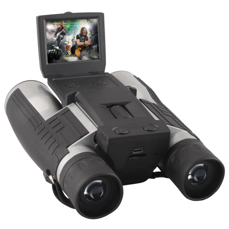

12X32 Digital Zoom Binoculars with Tripod Night Vision Camera Outdoor Long Focal Multi-functional Hunting Binoculars