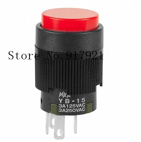 

[ZOB] YB15CKW01-CB imported from Japan nkk day developed light waterproof YB-15 button switch YB25CKW01-JB --10pcs/lot