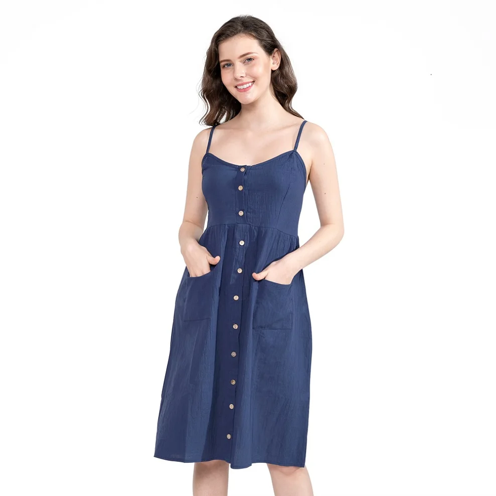 Летнее, лёгкое платье из хлопка от магазина MOXFCIZO - купить