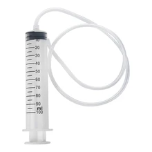 Пластиковый шприц 100 мл со шлангом