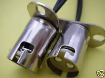 

BAY15D Staggered Pin Base Bayonet Car Light Bulb Socket 100pcs