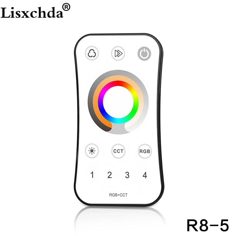 Светодиодный контроллер RGB + CCT 4 зоны беспроводной РЧ с регулируемой яркостью для
