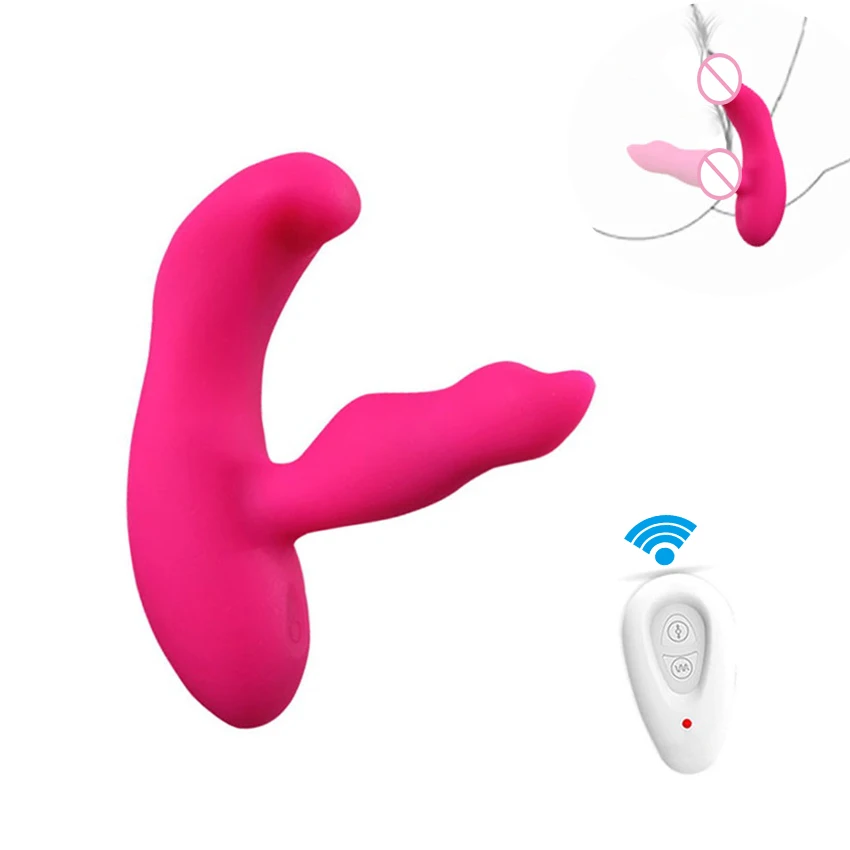 Wireless control Charging Anal Plug Vibrator silicone anal font b dildo b font Prostate Massager Adult
