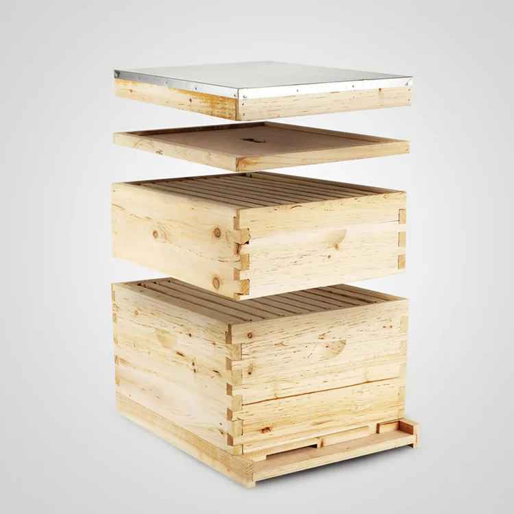 

VEVOR 20 Frame Box Beehive Kit (10 Deep-10 Medium) Langstroth Beekeeping Brand New