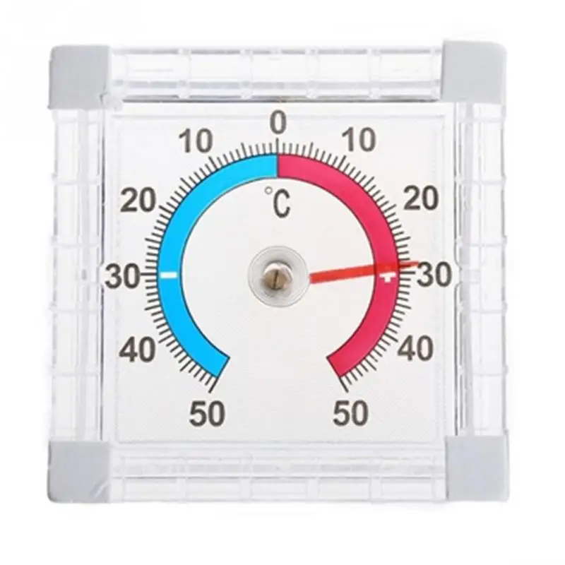Temperature Thermometer Window Indoor Outdoor Wall Greenhouse Garden Home Graduated Disc Measurement ► Photo 1/6
