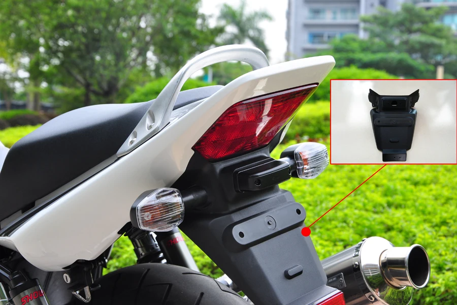 Wotefusi ABS впрыскивание заднее крыло грязеотталкивающая защита для Honda CB400 V TEC 2004