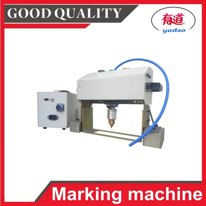 

Portable pneumatic Nameplate Sign Serial Number Vin Number Plate Stainless Dot Peen Marking Machine 140*40mm 110V 220V
