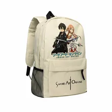 

Zshop Oxford Backpack Men Anime Sword Art Online Backpack SAO Bags For Teenagers Knaspsack