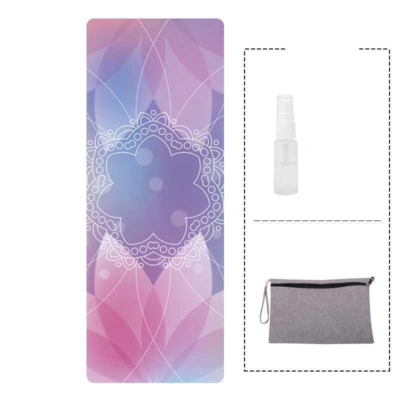 patterned yoga mat