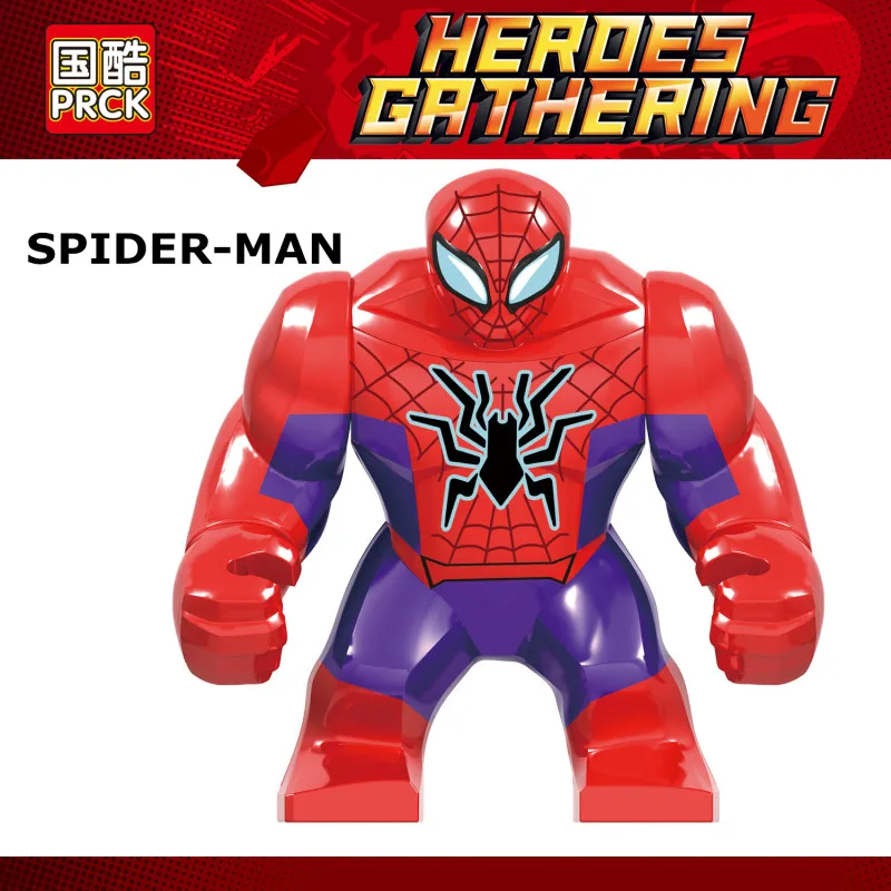 10Pcs/Lot Avengers 4 Endgame Super Heroes Action Figures Building Blocks Hulk Thor Iron man Marvel Spiderman Bricks Kids Toys | Игрушки и