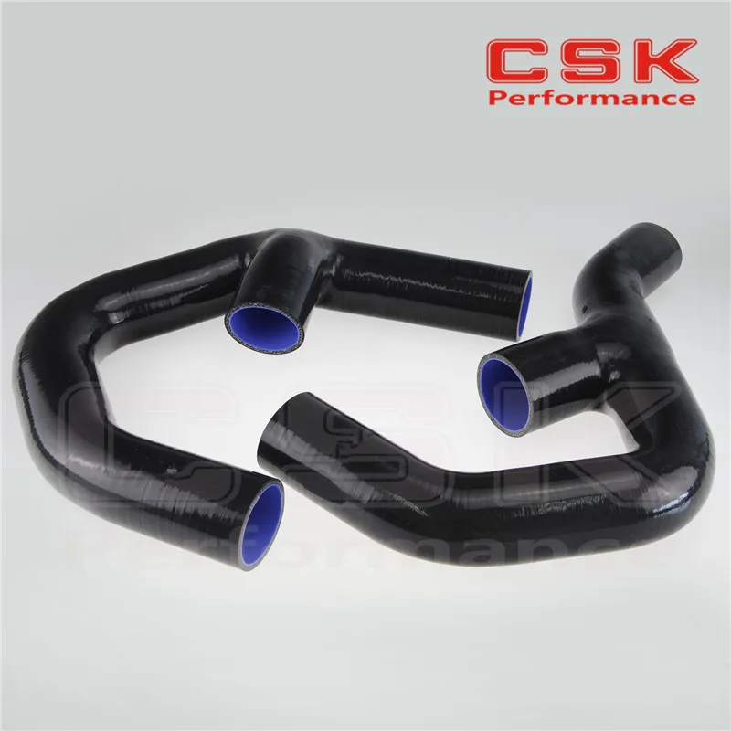 Силиконовый интеркулер для VW GOLF MK5 MKV GTI 2 0 FSi T 06 09 черный|intercooler hose|silicone intercooler