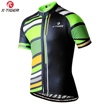 

X-TIGER Quick-dry 100% Polyester Cycling Jersey Summer Mountain Bicycle Clothing Maillot Bike Clothes Ciclismo Jerseys 2020
