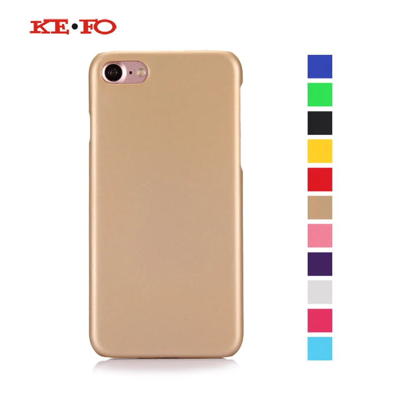 

KEFO For Iphone X Case Luxury Matte Hard PC Back Cover For Iphone 4S 5S SE 6S 7 8 Plus Ipod Touch 5 6 Ultra Thin Plasitc Couqe