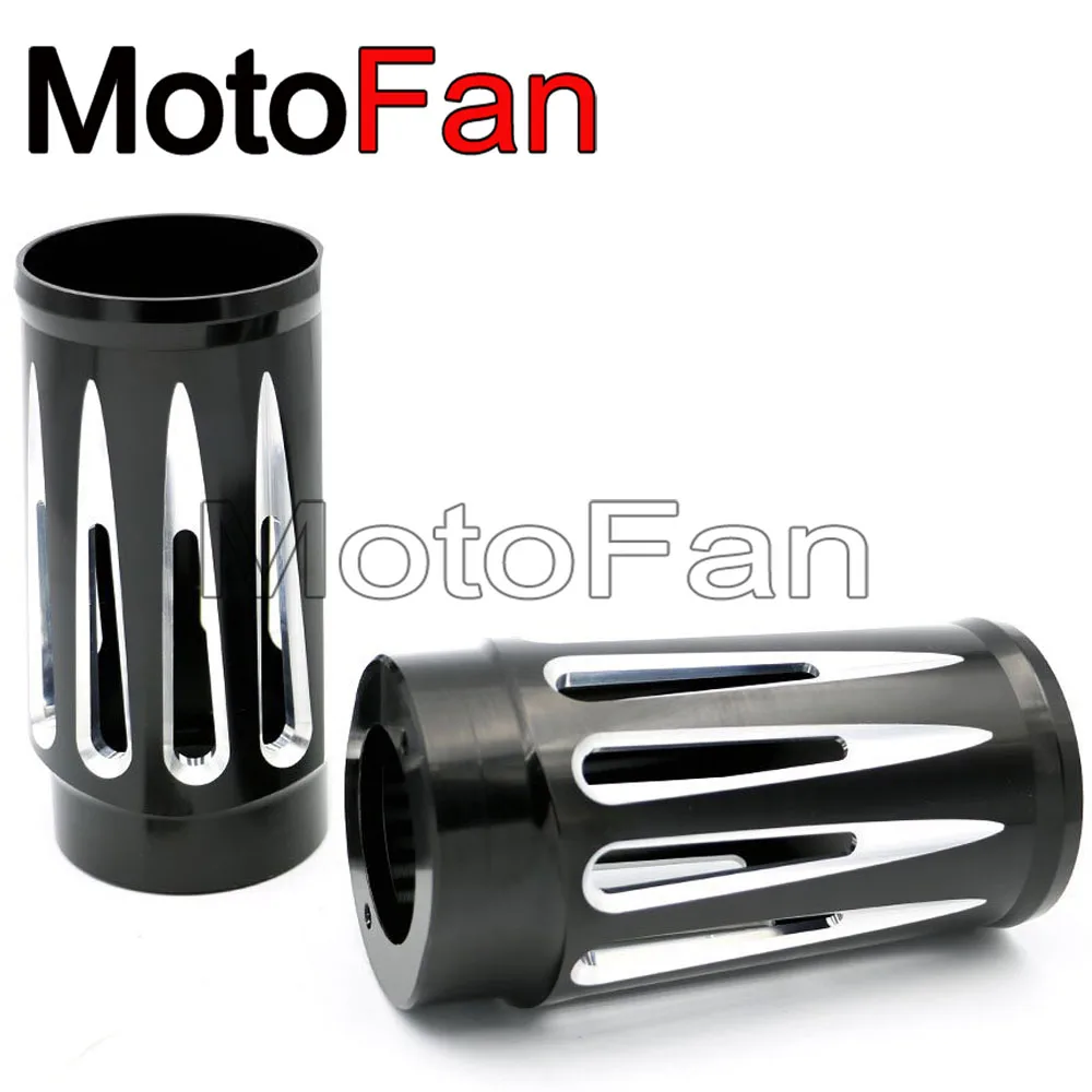 Custom Motorcycle Front Upper Fork Slider Covers Kit for 2014 2016