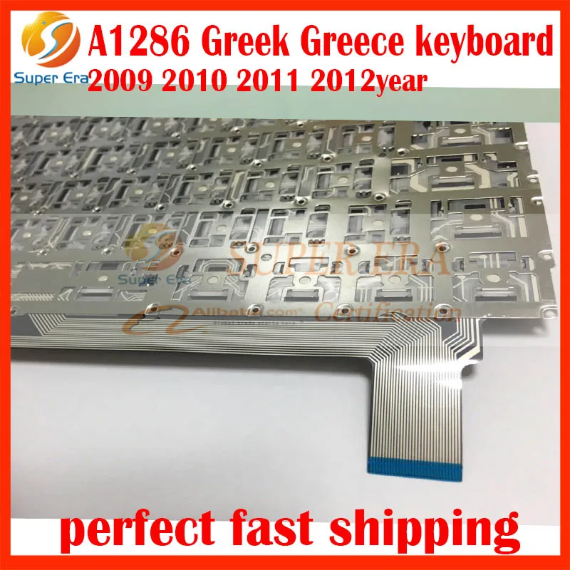 Новый бренд GK греческий клавиатура для MacBook Pro 15 ''A1286 Греции клавиатура 2009 2010 2011 2012 год