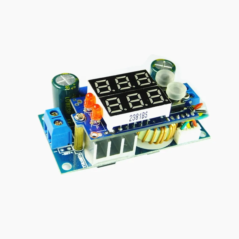 MPPT Solar Panel Controller 5A DC-DC Step-down CC//CV Charging Module LED Display