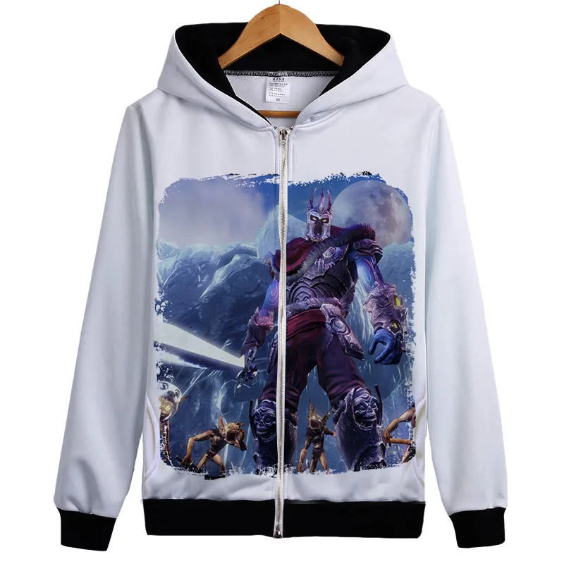 Модные Аниме толстовки военачальника тонкий флисовый костюм Overlord albedo Ainz ткань oawl унисекс толстовки и толстовка куртка на молнии пальто - Цвет: 8