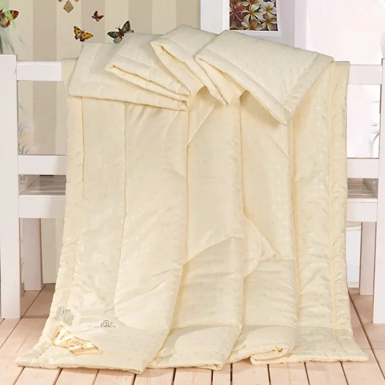 Натуральный шелк тутового шелкопряда одеяло для зимы/лета Твин Королева Король полный размер одеяло/одеяло белый/розовый/бежевый наполнитель - Цвет: Yellow