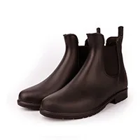 Новинка года; женские непромокаемые ботинки «Челси»; женская обувь унисекс; обувь для лодыжки ПВХ для взрослых; нескользящая Водонепроницаемая дышащая повседневная обувь для дождливой погоды - Цвет: 3