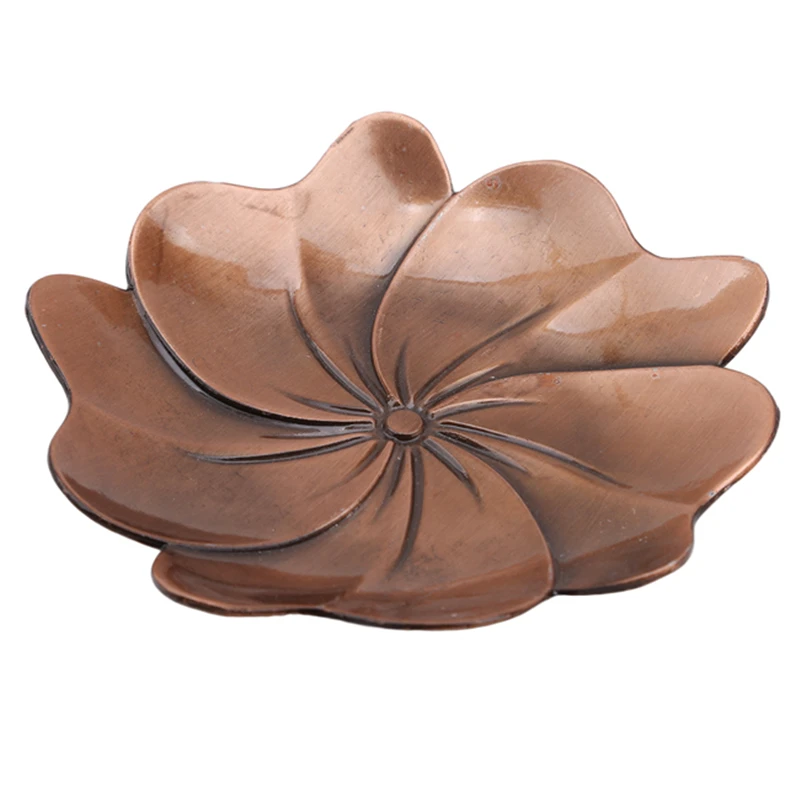 Creative Teacup Tray Blossom Lotus Outlook Mat Coffee Cup Stand Vintage Style Coaster Chinese Teaware | Дом и сад