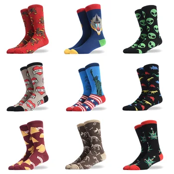 

Men Women Fashion Crew Funny Socks Cotton Casual Colorful Happy Socks Skateboard Hip Hop Stocking